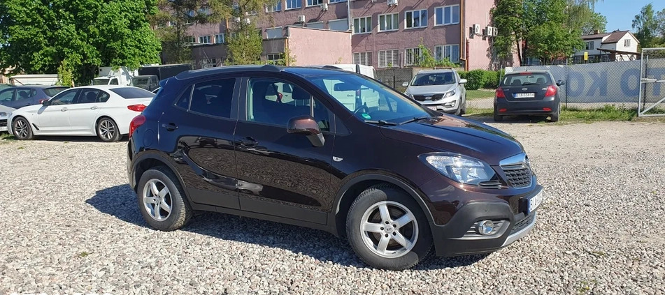 Opel Mokka cena 44900 przebieg: 122000, rok produkcji 2015 z Pieniężno małe 667